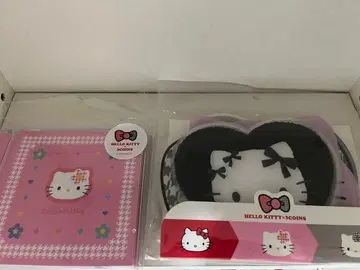 3COINS 키티 콜라보 재고 백 CD 케이스 포함 스티커 세트