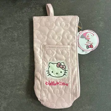 Hello Kitty x 3COINS 퀼팅 헤어 고데기 케이스