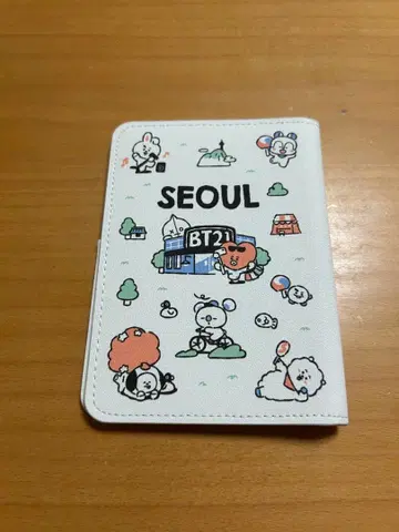 새상품급 BT21 SEOUL 여권 케이스