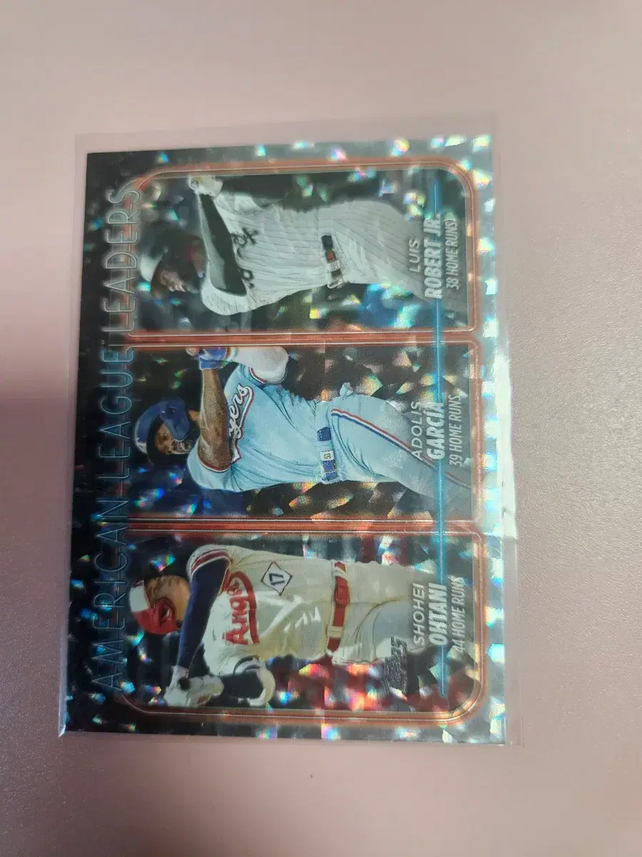 오타니 2024 Topps 리그 리더 Foil 카드