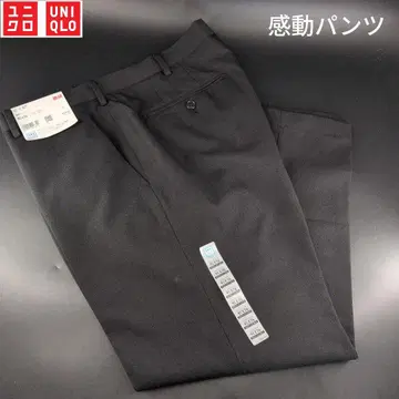 UNIQLO 감동 팬츠 블랙 91 x 76 (인심 66.5cm로 보정 완료) 택 포함