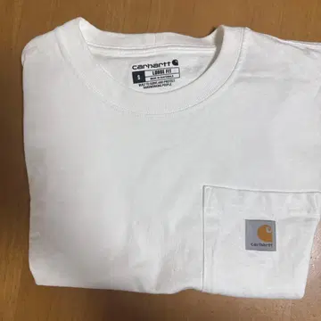 Carhartt 포켓T셔츠 화이트 S