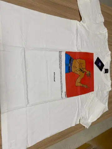 APPLEBUM 티셔츠 화이트 XL 택 포함 새상품