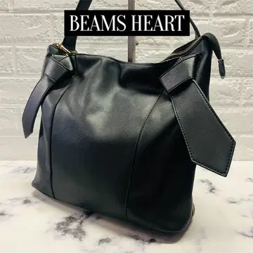 [ BEAMS HEART ] 빔즈하트 원숄더 토트백 가죽