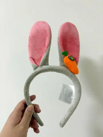 상하이 디즈니랜드 한정판 토끼 머리띠