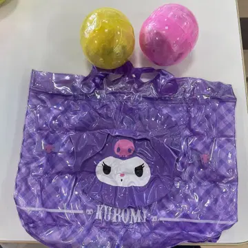 산리오 통통 클리어 백