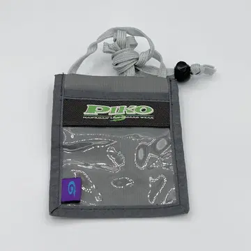 90s 00s PIKO 넥스트랩 부착 패스 케이스 교통카드 지갑