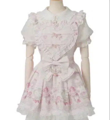 LIZLISA Sweet Gingham Tea Room 원피스 핑크