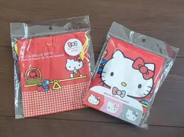새상품 HELLO KITTY 3COINS 복조리 & 에코백 세트