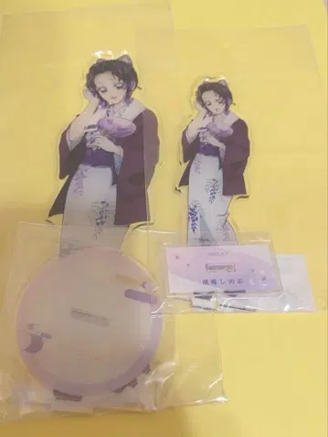 유네상 ufotable 특대형 BIG 아크릴 스탠드 코쵸우 시노부 2점