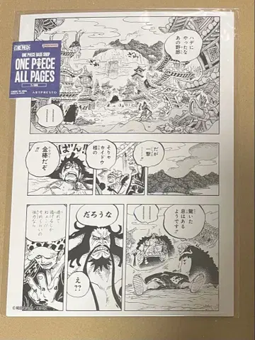 ONE PIECE ALL PAGES 와노쿠니편 로우 루피 카이도
