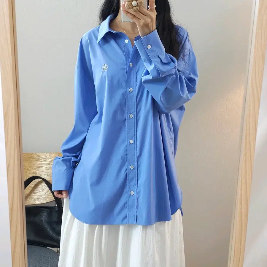 (F)시티브리즈 여성 긴팔 셔츠 남방 오버핏 링클프리 B10W4396