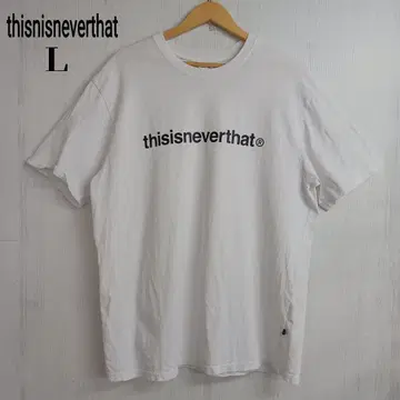 thisisneverthat 티셔츠 L 화이트 인기 한국 브랜드