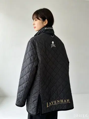 Mastermind JAPAN x LAVENHAM 퀼팅 자켓