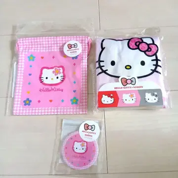 키티 3COINS 굿즈 3개 세트 쓰리코인즈