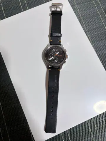 HUGO BOSS 손목시계 블랙