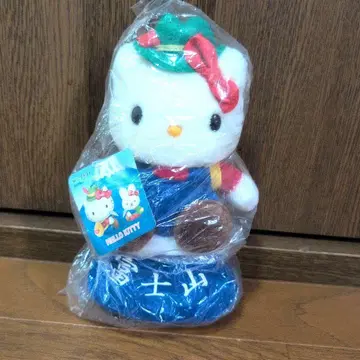 헬로키티 후지산 한정판 봉제 인형