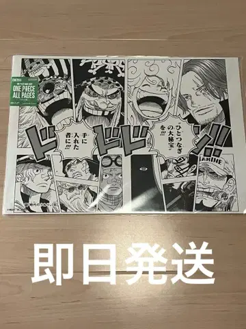 원피스 베이스샵 한정판 ONE PIECE ALL PAGES 사황 니카