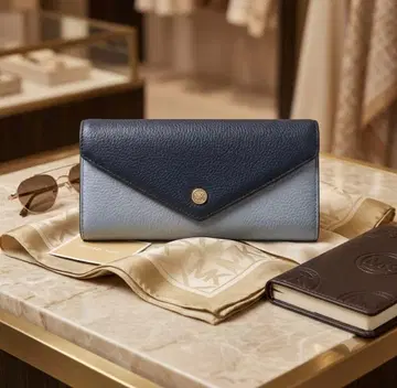 MICHAEL KORS 장지갑 바이컬러 엔벨로프 마이클코어스