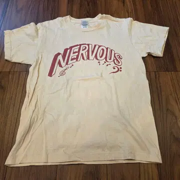 NERVOUS RECORDS 한정판 T셔츠 S