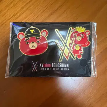 동방신기 XVision 핀 배지