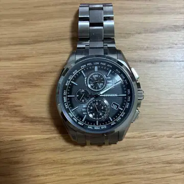 CITIZEN 아테사 에코드라이브 전파 시계 AT8040-57E