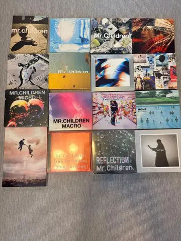Mr.Children CD 16장 세트 묶음 판매 덤 포함