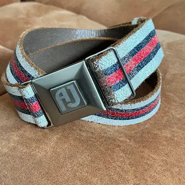 ARMANI JEANS 빈티지 디자인 벨트 이탈리아제
