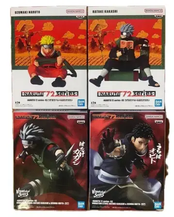 NARUTO 72 시리즈 피규어 4종 세트