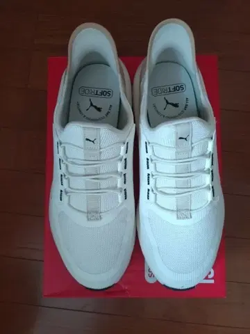 PUMA SOFTRIDE 스니커즈 화이트 남성용