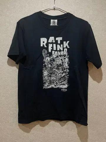 [ RAT FINK ] 랫핑크 03년 핫로드 그래픽 티셔츠