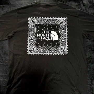 THE NORTH FACE 반다나 패턴 T셔츠 2XL