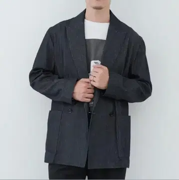 So 오야마 슌 데님 더블 자켓 XL