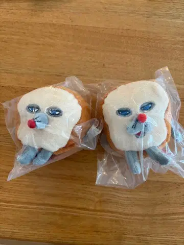 빵도둑 봉제 인형 가챠 2세트