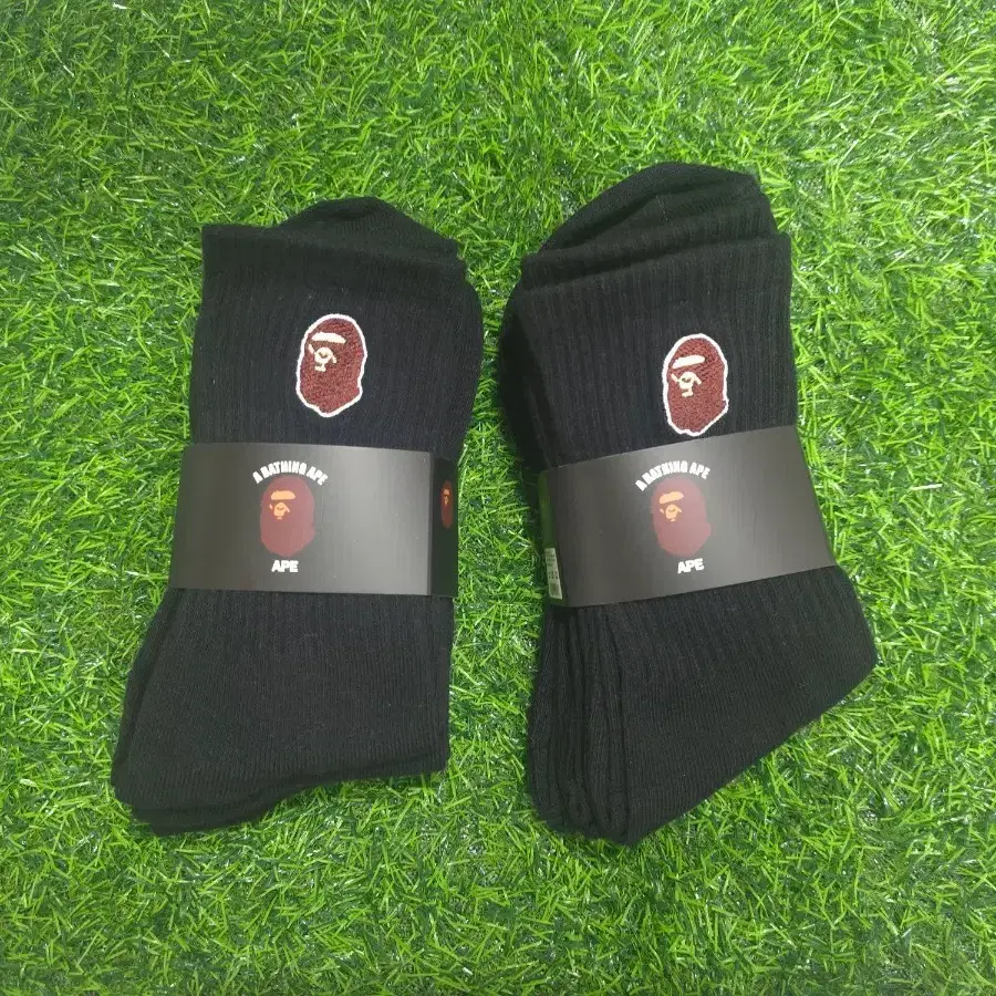 베이프 양말 블랙