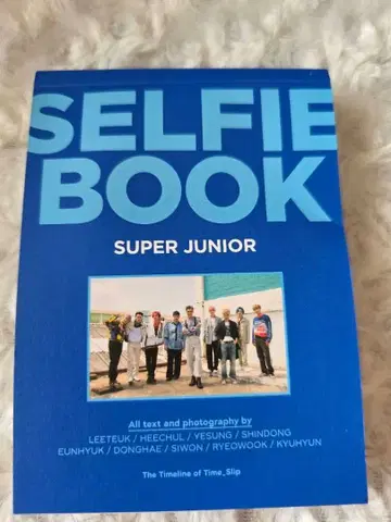 [ 레어 ] SUPER JUNIOR SELFIE BOOK