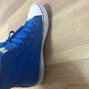 PUMA 하이컷 스니커즈 블루