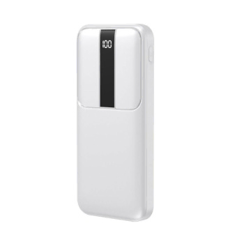 LCD창 10000mAh 2포트 USB C 보조배터리