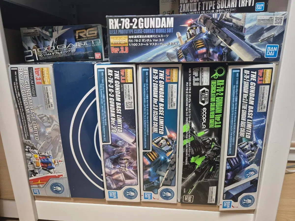 Mg rx-78 Ver.3.0 여러 종류 판매합니다.