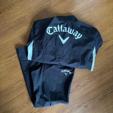 가격 인하! Callaway 우비 셋업 / 블랙 L