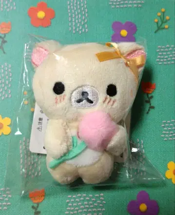 리락쿠마 코리락쿠마 인형 배지 리라노와 한정판