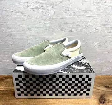 새상품 US 27cm VANS 스케이트 슬립온 스웨이드 스니커즈