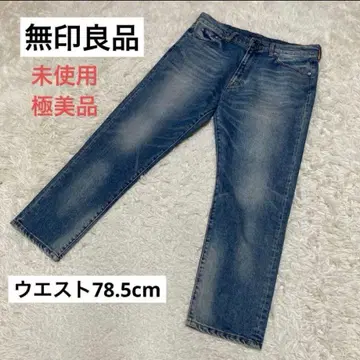 [미사용 극미품] 무인양품 31인치 스트레치 데님