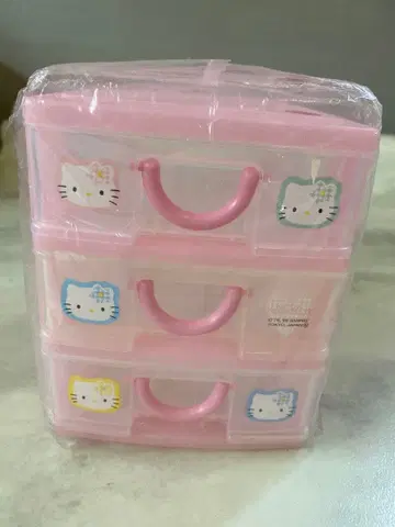 새상품 당시 카오하나 키티 3단 박스