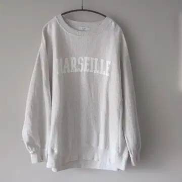 SLOBE IENA MARSEILLE 로고 맨투맨 슬로브 이에나