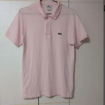 LACOSTE 라코스테 피케 셔츠 핑크 사이즈 2