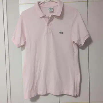 LACOSTE 라코스테 피케 셔츠 핑크 사이즈 2