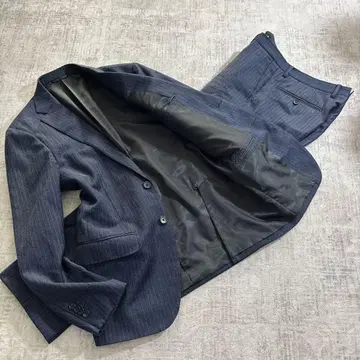 새상품급 BEAMS Martin Sons 셋업 수트 네이비 48