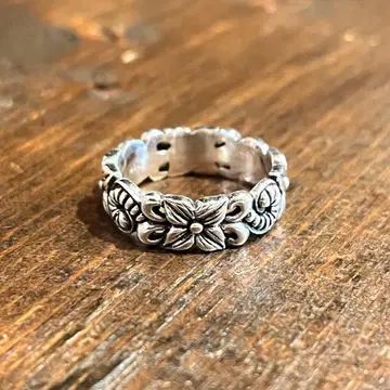 Sterling 실버 925 반지 Vintage look