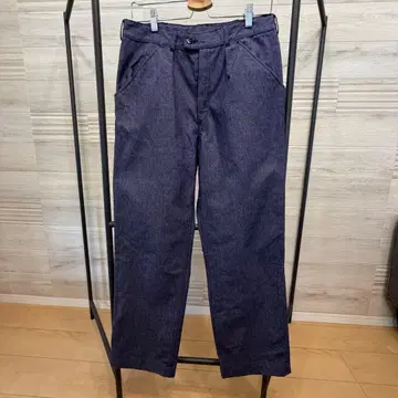 프렌치 네이비 데님 트라우저 프랑스군 데님 트라우저